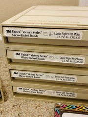 Lot of 12, 3M Unitek Victory Series Bands ESPE Dental Molars Trays Discs Crowns