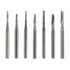 Dental Carbide Burs 19mm FG Straight Fissure Bur for High Speed