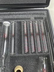 USED Kontes Microflex Williamson K-748000-0000 Chemistry Kit 16pc Glass + More 6