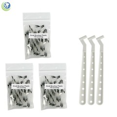 300 DENTAL DISPOSABLE BRUSH TIPS & 3 HANDLES COMPOSITE BONDING ETCHING VARNISH