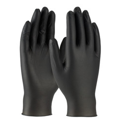 Black Ambidextrous Nitrile 5 Mil Gloves (Case Of 1000 Gloves)