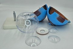 Eyeball Medical Teaching Model Multiple Pieces on Stand Anatomical
