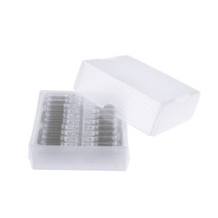 1000Pcs 250uL Clear Glass Micro Inserts+Plastic Spring for for 2mL 9-425 Vials