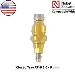 US Impression Transfer Coping Open Closed Tray Compatible Nobel Active NP RP
