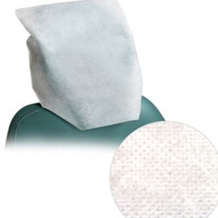 Safedent H50138 – Dental Headrest Covers White Paper/Poly 10”x10” 500/Case