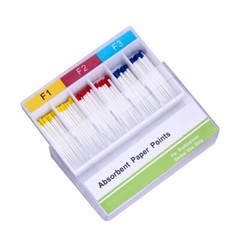 AZDENT Dental Endodoncia Puntas de gutapercha y papel absorbente F1.F2.F3 Endo