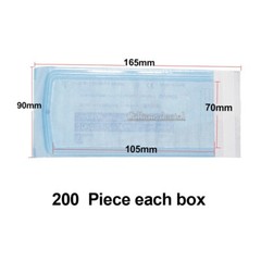 200x Self Sealing Sterilization Pouch Bags Disposable Dental Sterile Bag Pouches