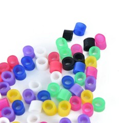 100 Pcs/Box Small Dental Orthodontic Silicone Instrument Color Code Rings Bands