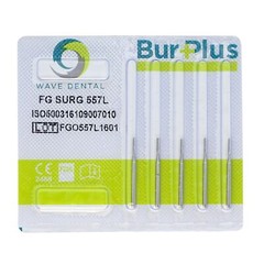 Wave Dental Carbide Surgical Length Long Bur 557 702 701 703 25mm For High Speed