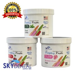Dental Prophy Paste Jar Non-Spatter Formula Corse Medium Fine 3.5 – 12oz Quartz