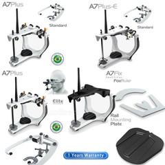 BIOART Dental A7 Plus Articulator wStandard/Elite Facebow Lab Semi Adjustable