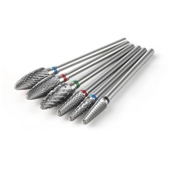 AZDENT Dental Lab Tungsten Carbide Burs HP 2.35mm Polishing Bur Low Speed