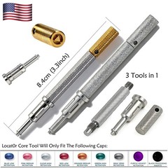 Zimmer Tapered Screw-Vent 4.5mm Internal Hex Implant 1-5mm for Locator Abutment