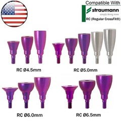 US Dental NC/RC Healing Abutment Closure Caps Mini Regular Fit Straumann ITI BLT