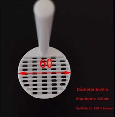 High Temperature Resistant PTFE Cleaning Rack for Lab Glass Beaker Cleaning