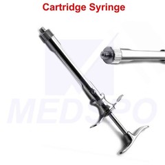Dental Aspirating 1.8ml Cartridge Syringe Anesthesia Injection Anesthetic CE