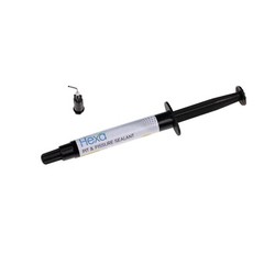 Hexa Dental Pit Fissure Sealant Light Cure Resin Fluoride Release 4 Syringe Kit