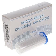 House Brand Dentistry 101321 Micro-Brush Applicators Super Fine White 4 x 100/Pk