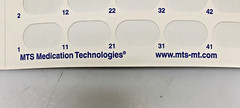 Box Of 250 Omnicell SUREMed 60-Days Coordinating Blisters #300-09
