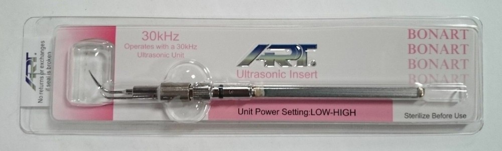 Dental Cavitron Ultrasonic Insert Tip P-10 Universal 30K Bonart 16HR Metal Grip