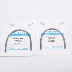 Dental Orthodontic Arch Wire Round Stainless Steel 12/14/16/18/20 Upper/Lower