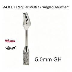 Dental 17° Angled Multi Unit Abutment 4.8mm MU for Hiossen Hex Standard Regular
