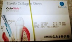 Dental Cologide Sterile Collagen Sheet GTR Membrane | USA STOCK | EXP JULY2025