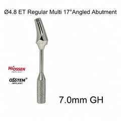 Dental 17° Angled Multi Unit Abutment 4.8mm MU for Hiossen Hex Standard Regular
