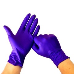 1000 4m Indigo ELECTRA BLUE Nitrile Medical Exam Gloves Lat Powder Free S M L XL