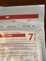 39 Pairs Medline Tradition Latex Sterile Surgical Gloves Size 7.5 Expired