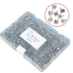 2 Box Dental Metal Orthodontics Brackets Brace MINI MBT.022 345 Hooks 50 Set/box