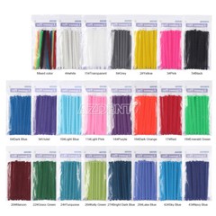 1000Pcs/Bag Dental Lazos De Ligadura Elástica De Ortodoncia 23 Colores