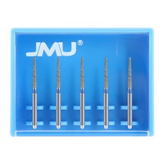 50Pcs Dental Diamond Burs FG Flat End Taper Friction Grip Burs 5Pcs/Box