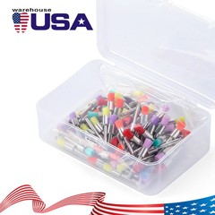 100pcs/Box Dental Polishing Polisher Prophy Brush Bowl Flat Type Colorful Nylon