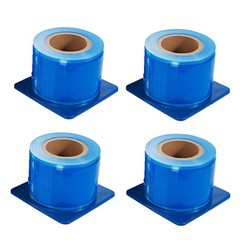 4 Rolls JMU Dental 4″x6″ Barrier Film Tape Adhesive Tattoo 1200 Perforated Sheet