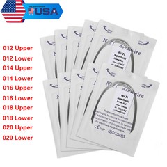 10pc/pack DENTAL Orthodontic Super Elastic Niti Arch Wire Round Ovoid Form Dr