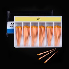 1-100 Packs Dental Endodontic Obturation Gutta Percha Points F1 F2 F3 AZDENT