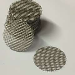 100 COUNT Stainless Steel T304 Wire Mesh Screen Filter Discs 3/4″ MADE IN USA!