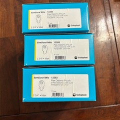 Lot of 3 Boxes (10) Coloplast 12283 Pouches 2-3/4” Expires 2026