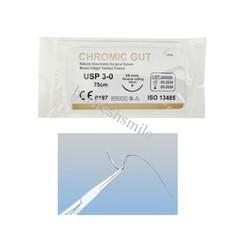 Dental Study Suture Practice Silk Sutures Braided Reverse Needle Train Test