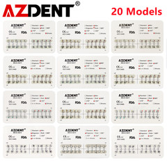 AZDENT Dental Orthodontic Bracket Braces Mini/Standard Roth/Edgewise/MBT 018/022