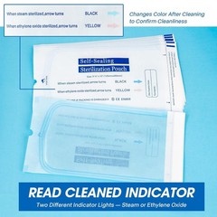 Self Sterilization Pouches Pouch Autoclave, Sterilizer Bags Dental Tattoo Nail