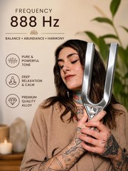 888Hz Handmade Sound Sword – Prosperity, Abundance & Positive Energy Tuning Fork