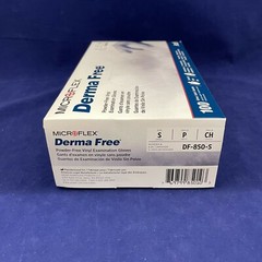 CASE OF 1000: Small MICROFLEX Non-Latex Powder-Free Vinyl Gloves Clear DF-850-S