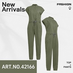 Women’s Anti-wrinkle Short Sleeve Jumpsuit Medical Nursing Uniform Scrub Sets