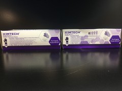 Kimtech REF 55080 Purple Nitrile Powder-Free Exam Gloves XS Lot 2 PKS