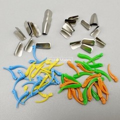 200Pcs/box Dental Anterior Matrix System Wedge Matrix Bands Interdental Wedges