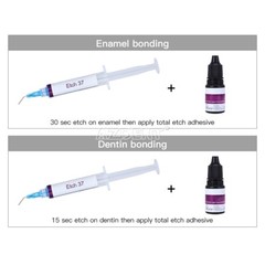 5X Dental 37% Gel de Grabador de Ácido Fosfóric Compuesto For Esmalte y dentina