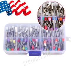 200Pcs Dental Nylon Closure Flat Polishing Polisher Prophylaxis Brushes USA
