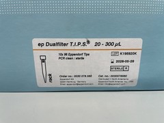 Eppendorf Dualfilter Pipette Tips 20–300µL Sterile 10×96 0030078560